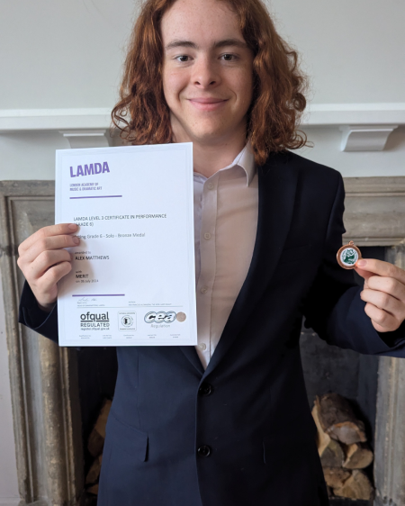 LAMDA Acting Exam Success.